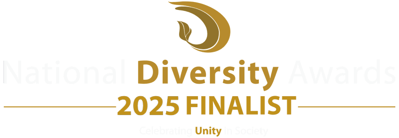 National Diversity Awards 2025 Finalist Logo